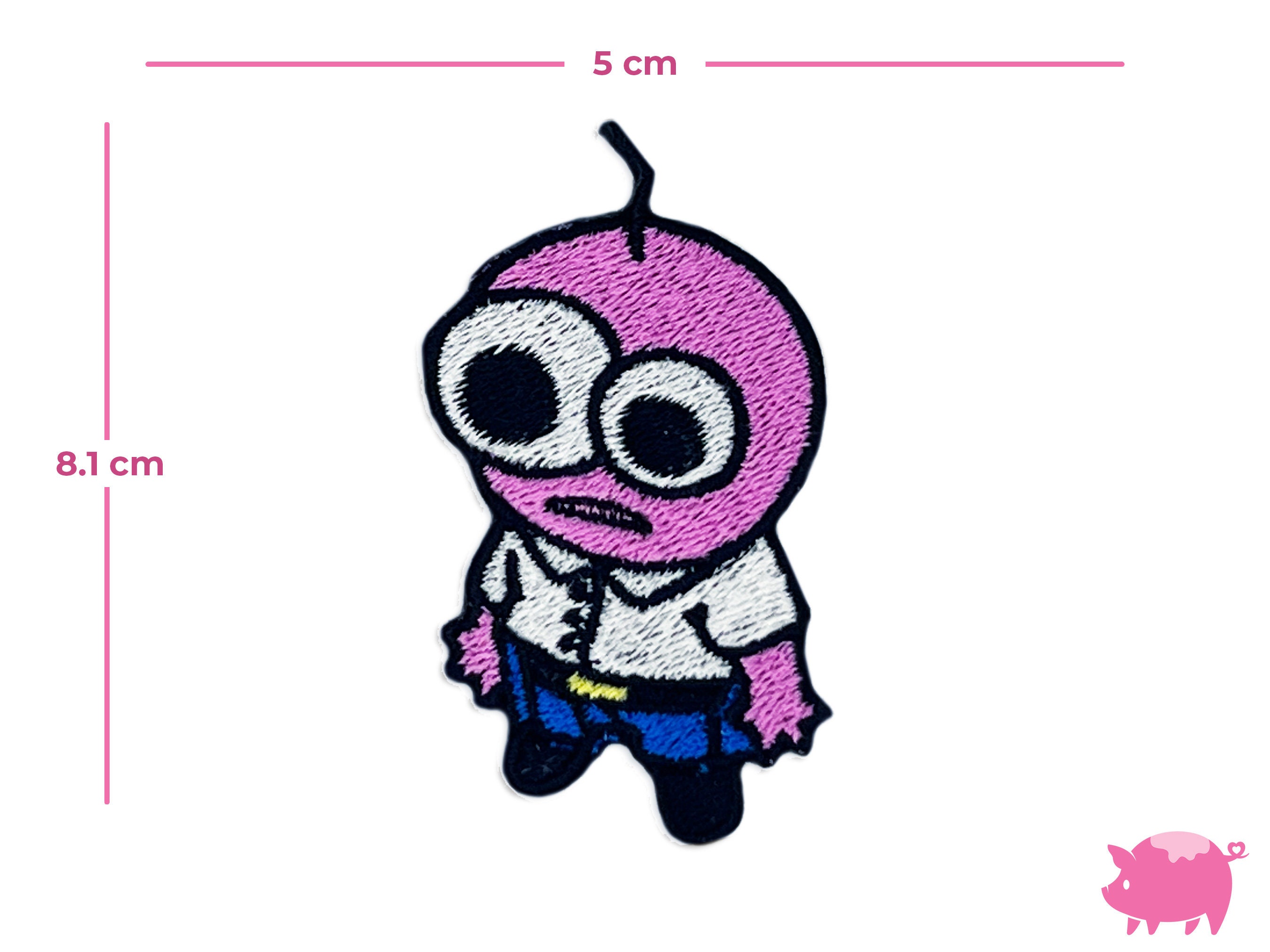 Smiling Friends Pim Iron-On Embroidery Patch