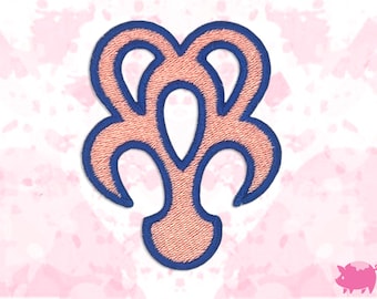 Kingdom Hearts Dream Eater emblem Iron-On Embroidery Patch