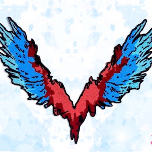 Devil May Cry V Iron-On Embroidery Patch