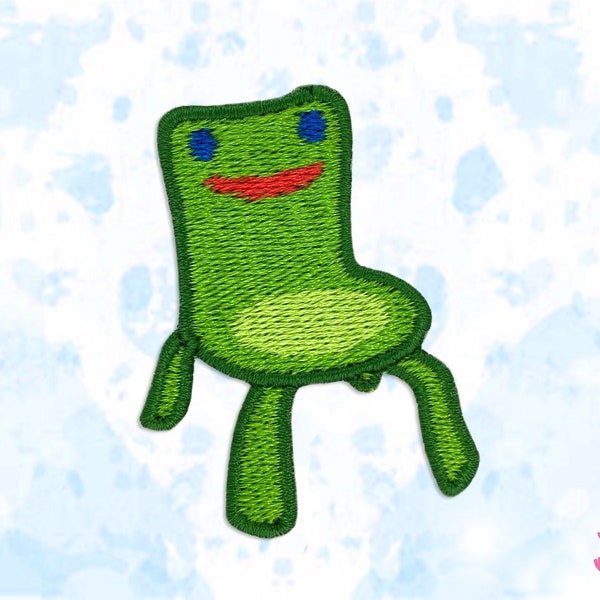 Animal Crossing Froggy Chair Iron-On Patch