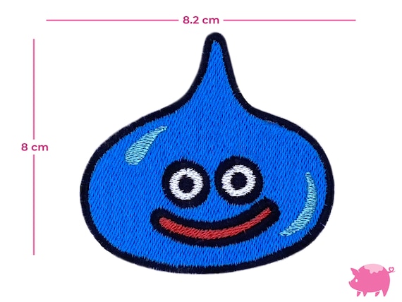 ドラゴンクエスト スライム アイロン刺繍ワッペン - Etsy 日本