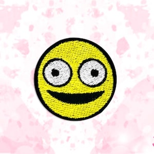 Smiling Friends HQ Iron-On Embroidery Patch