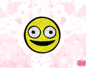 Smiling Friends HQ Iron-On Embroidery Patch