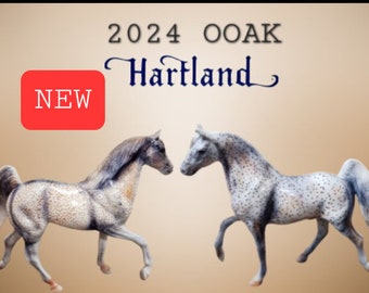 Mcnally Hartland horse OOAK roan