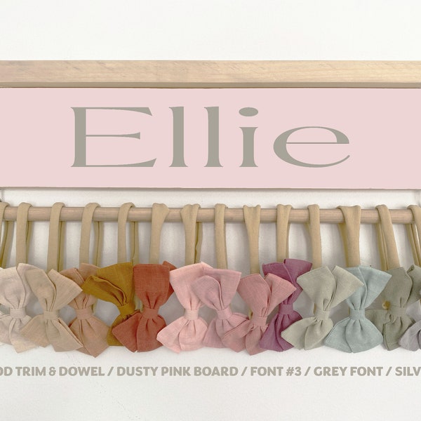 Baby Girl Bow Holder Etsy