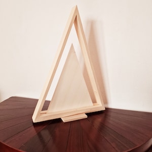 Christmas Decorations | Christmas blank for DIY | Free standing Large Wooden Christmas tree | Christmas Ornament