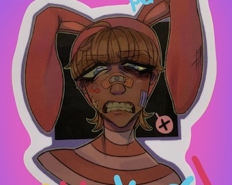 POPEE THE PERFORMER Vinyl Stickers! 2"(50.8mm)
