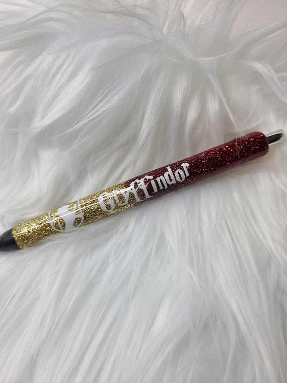 Harry Potter Epoxy Glitter Pen  Glitter pens, Pen craft, Pen diy