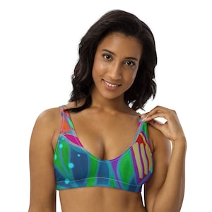 Bikini/ Show Off Those Curves/Bright Floral/With Flowing Lines/Wear to Beach or Pool