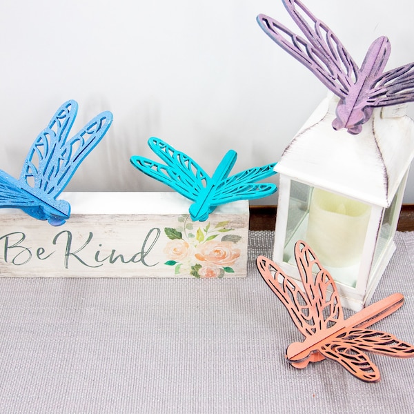 Dragonfly Desk Decor Etsy