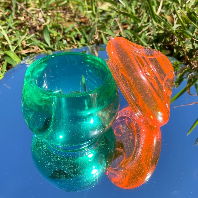 Mushroom Jar Jewelry Resin Jars Mushrooms Decor Home Decor Resin Jars