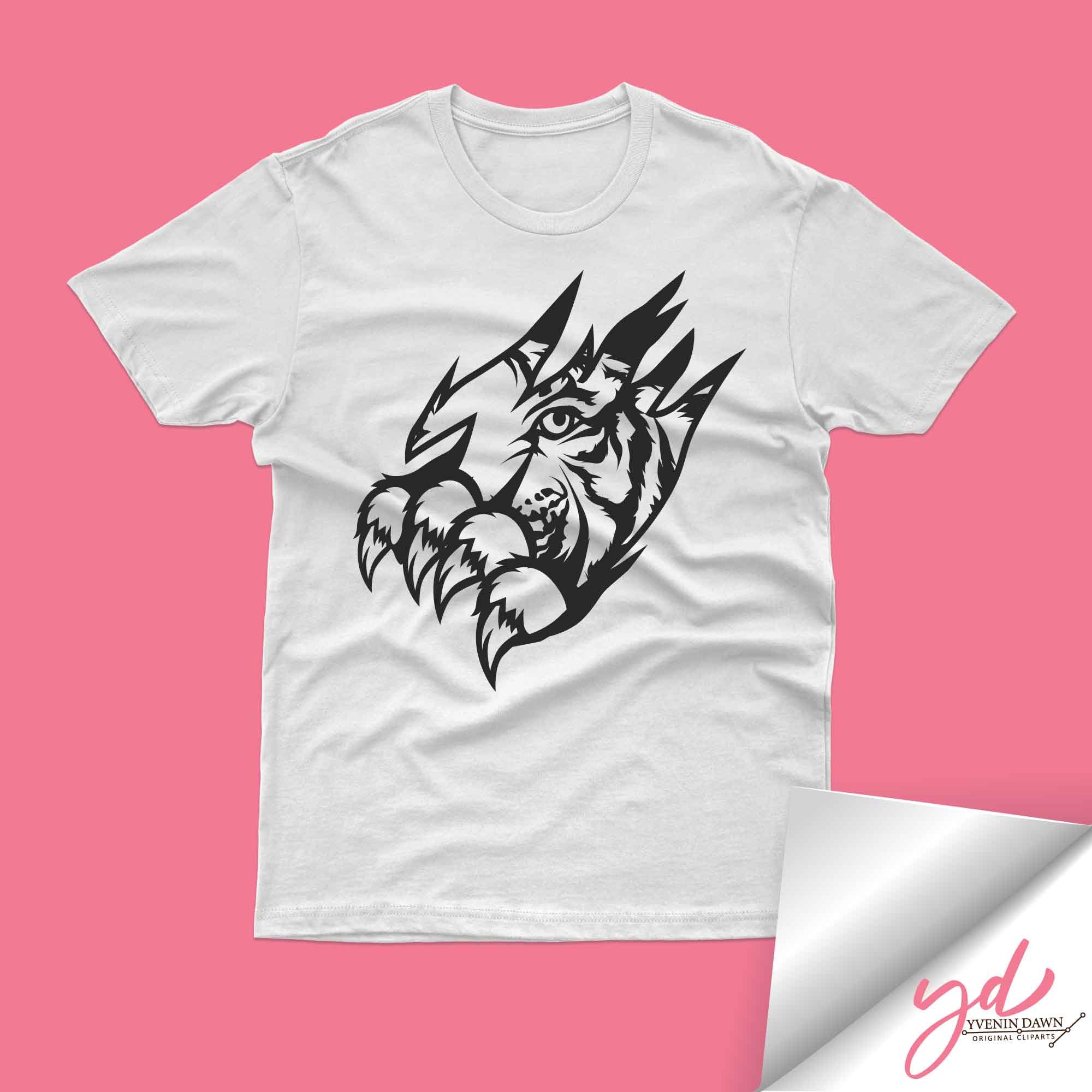 Tiger Scratch SVG: Claw Mark Decal (digital Download) - Etsy