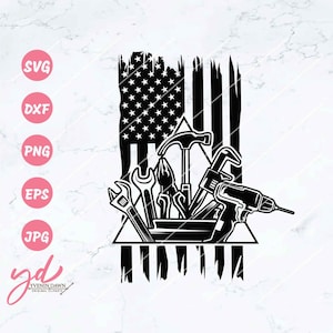 US Carpenter Tools Svg | Repairmen Svg | Carpenter Svg | Contractor svg | Builder svg | Carpenter Shirt svg | Repair Tools svg | Cut Files