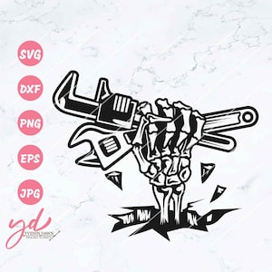 Plumbing Svg | Plumbing Skeleton Hands Svg | Plumber Hands Svg | Plumber Svg | Plumber Dad Svg | Skeleton Fist Svg | Plumber Shirt | Png Eps