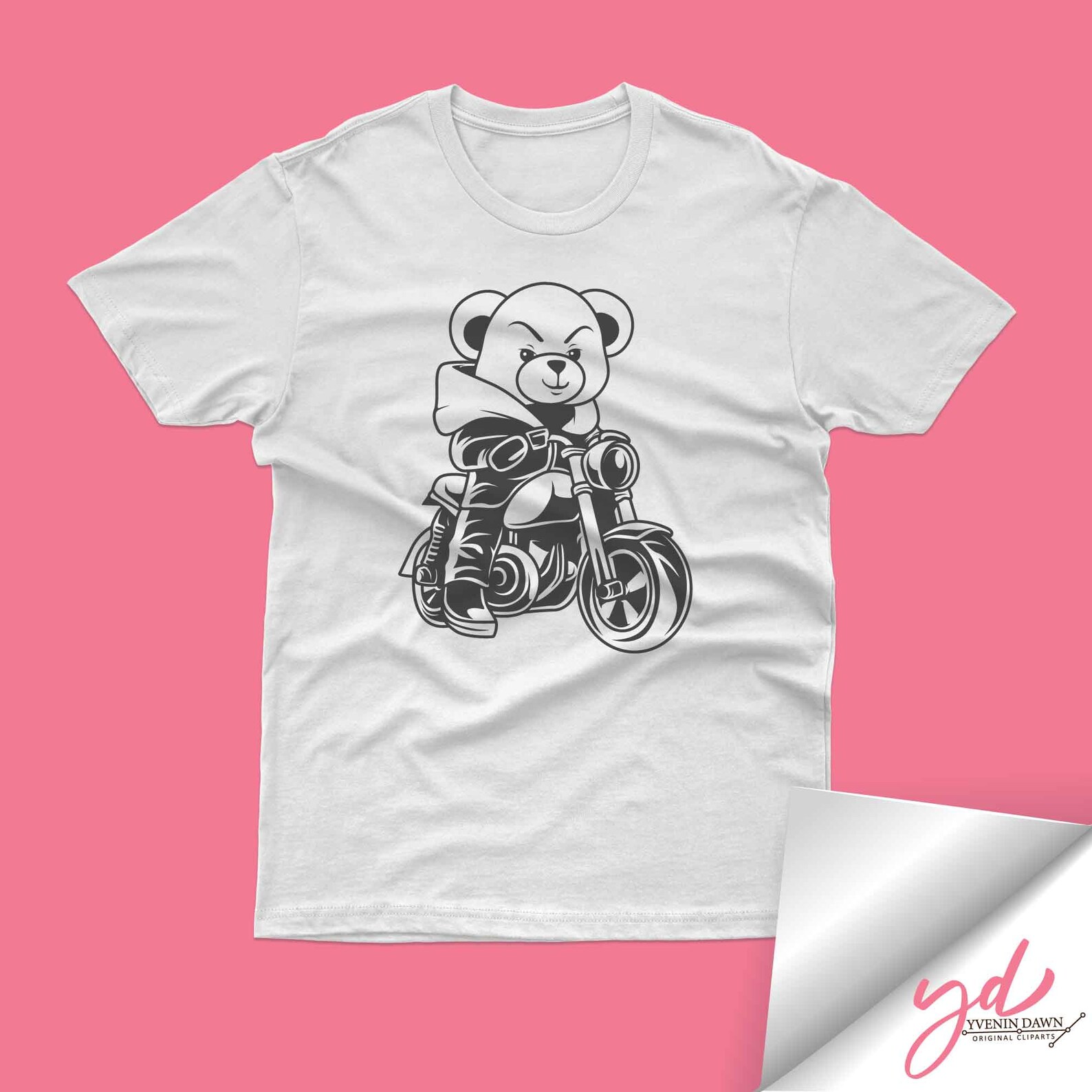 Cute Bear Rider Svg Png | Bear Biker Svg | Cute Teddy Bear Svg ...