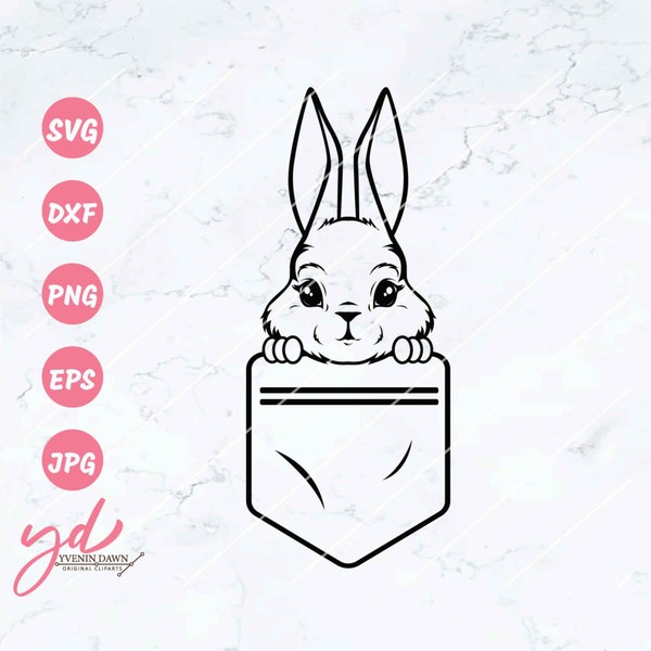 Cute Bunny Svg - Etsy