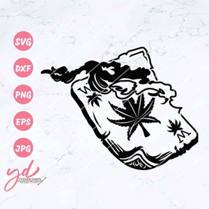 Weed Card Svg | Weed Ace Svg | Stoner Card Svg | Smoking Cannabis Svg | Smoking Marijuana Svg | Weed Svg | Smoking Weed Joint Png Dxf Eps