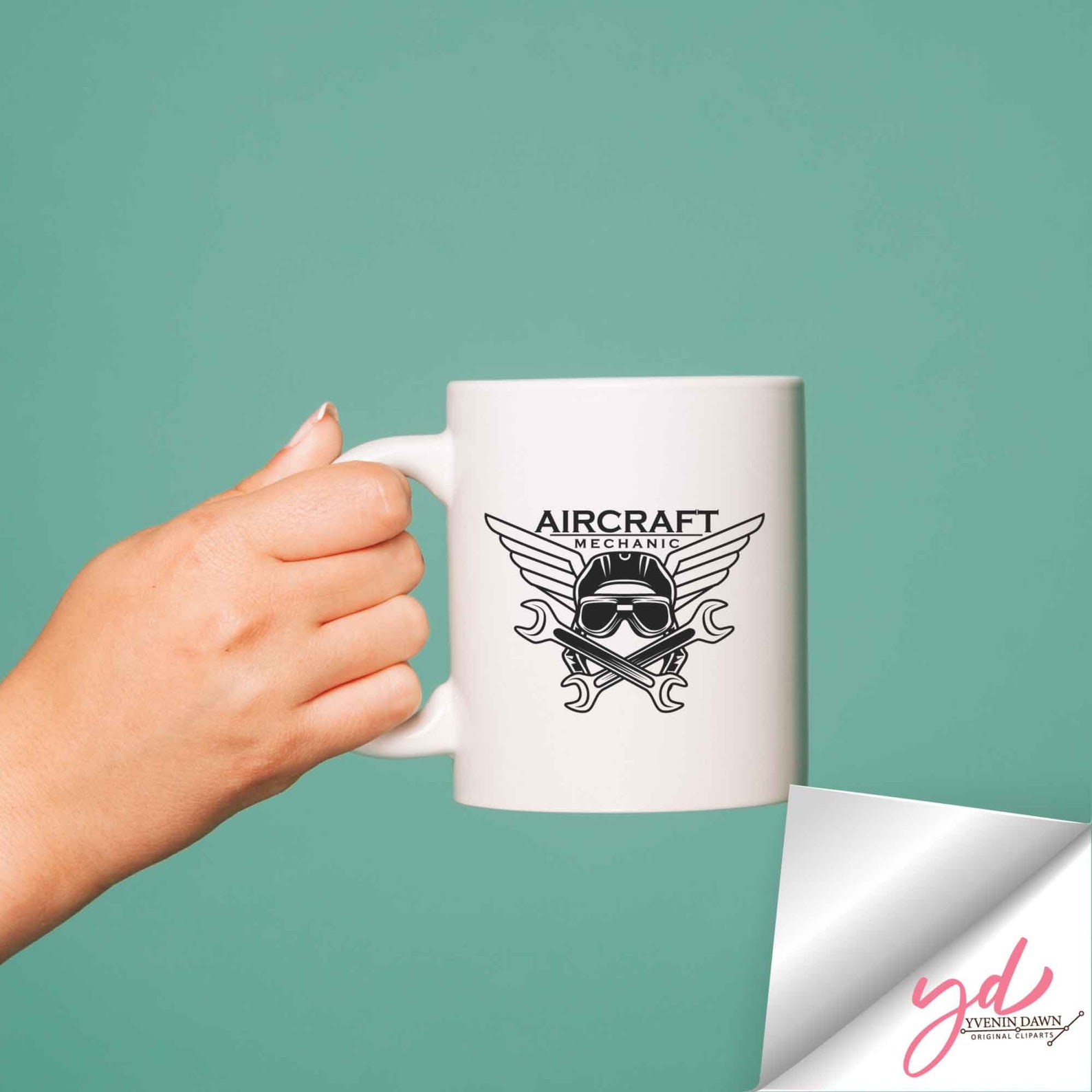 Mechanic Svg Aircraft Mechanic Svg Airplane Mechanic Svg Etsy