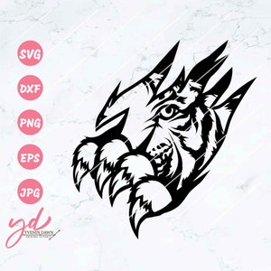 Tiger Scratch Svg | Claw Scratch Svg | Tiger Claw Svg | Tiger Svg | Tiger Decals | Tiger Png | Tiger Animal Svg | Animal Scratch | Tiger Png