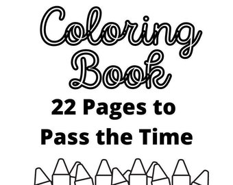 Adult Coloring Book Printable | 22 Pages