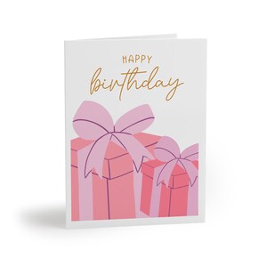 Ensemble de cartes de voeux d'anniversaire - cartes de joyeux anniversaire pour les célébrations, invitations à des fêtes, cartes de remerciement, enveloppes cadeaux, lot de cartes