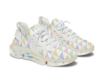 Sneakers eleganti in rete da donna / Scarpe sportive eleganti per camminare, calzature alla moda, comfort primaverile ed estivo, perfette per [...]