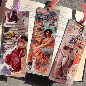 Sappho Greek Poetry Bookmarks
