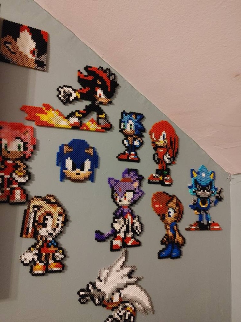 Sonic The Hedgehog And Others Perler Beads Etsy Il 794xN.3765986744 Rsf8