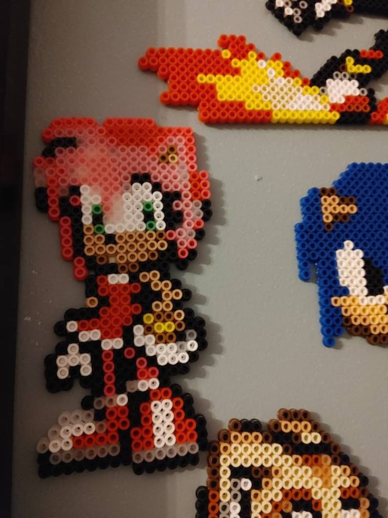 Sonic The Hedgehog And Others Perler Beads Etsy Il 794xN.3813590331 5x97