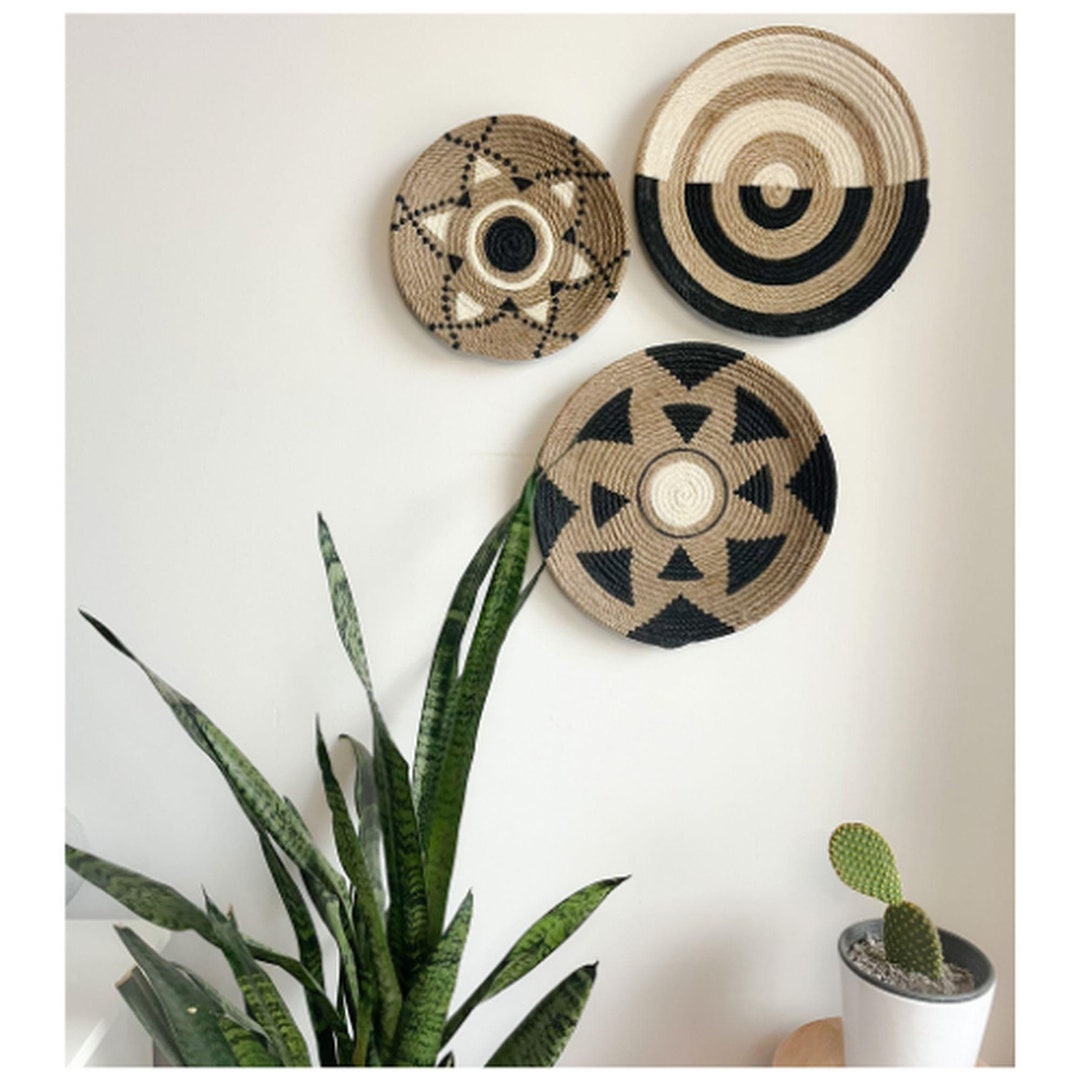Black Rustic Boho Wall Art Decor for Farmhouse Living Room, Cozy ...