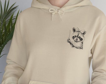 Raccoon Hoodie, I'm Not Like Other Girls, I'm Feral, Raccoon Lover, Trash Panda Hoodie, Raccoon Pet Owner, Funny Raccoon, Raccoon Lover