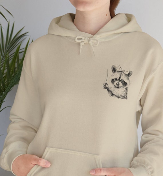 Raccoon Hoodie, I'm Not Like Other Girls, I'm Feral, Raccoon Lover