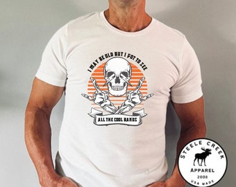 I May Be Old But I Got To See All The Cool Bands T-Shirt, Concert Tee, 70's 80's 90's Rock, Music Lover Tee, Vintage Concert, Rock and Roll