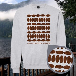 Pressed Penny USA Sweatshirt, Pressed Pennies, Pressed Penny United States, United States, United States of America Shirt, USA Sweatshirt