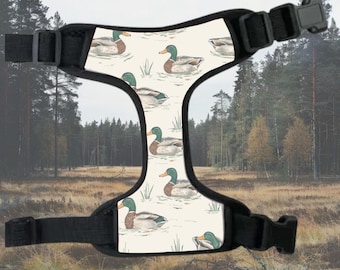 Mallard Duck Pet Harness, Collar and Harness Sets