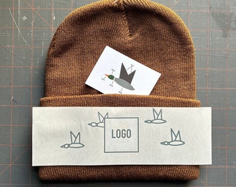 Mallard Beanie Embroidery Pattern