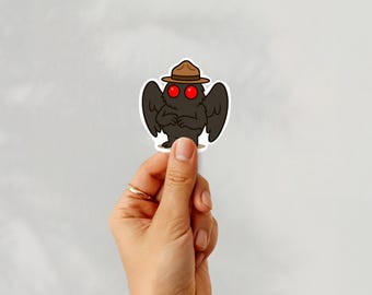 Mothman Park Ranger Sticker