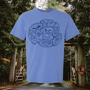 National Park Pressed Penny T-Shirt, National Park T-Shirt, Pressed Penny T-Shirt, National Park Pressed Pennies, Pressed Penny Collection