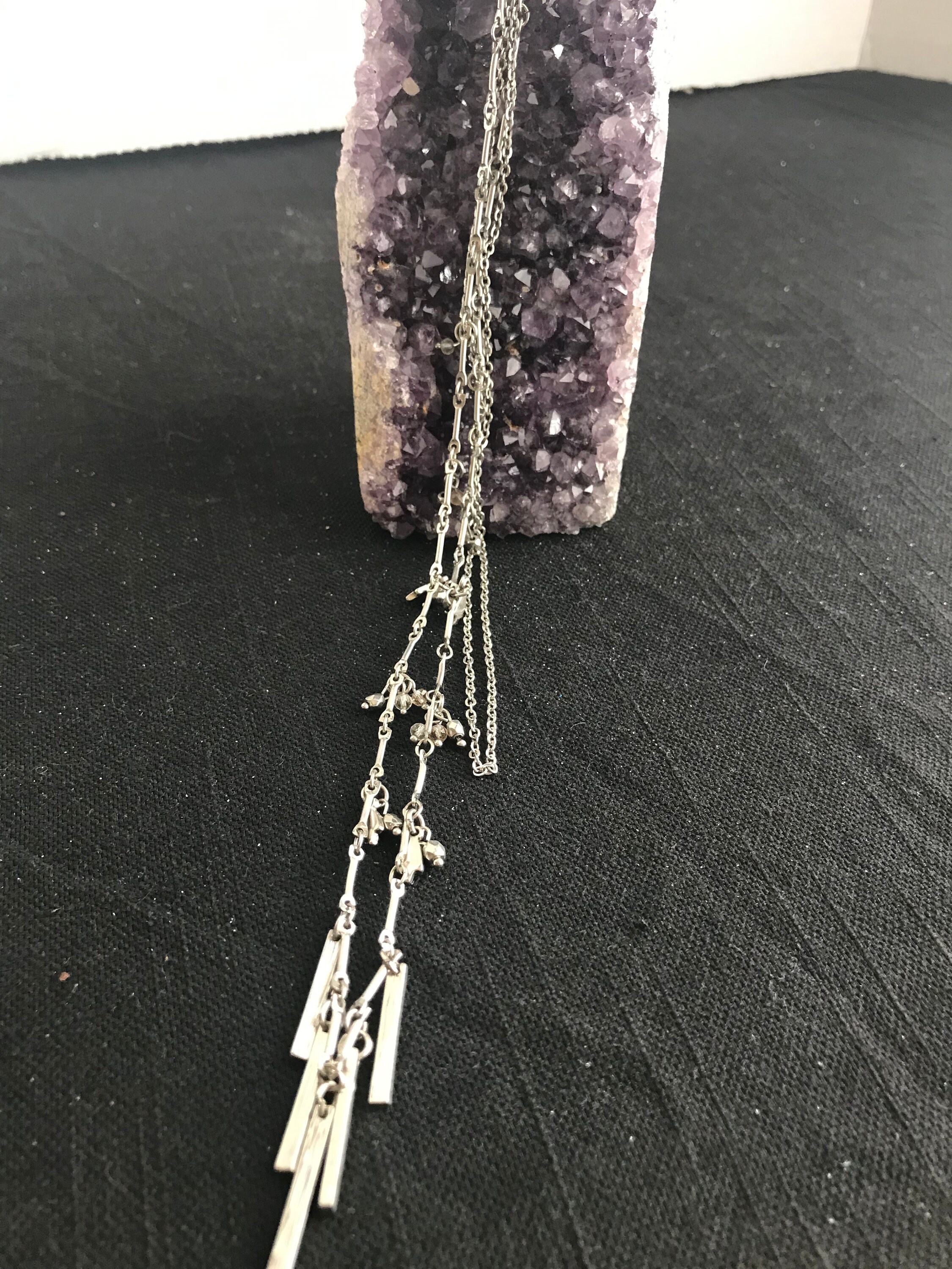 Multi Color Strand Rope Necklace
