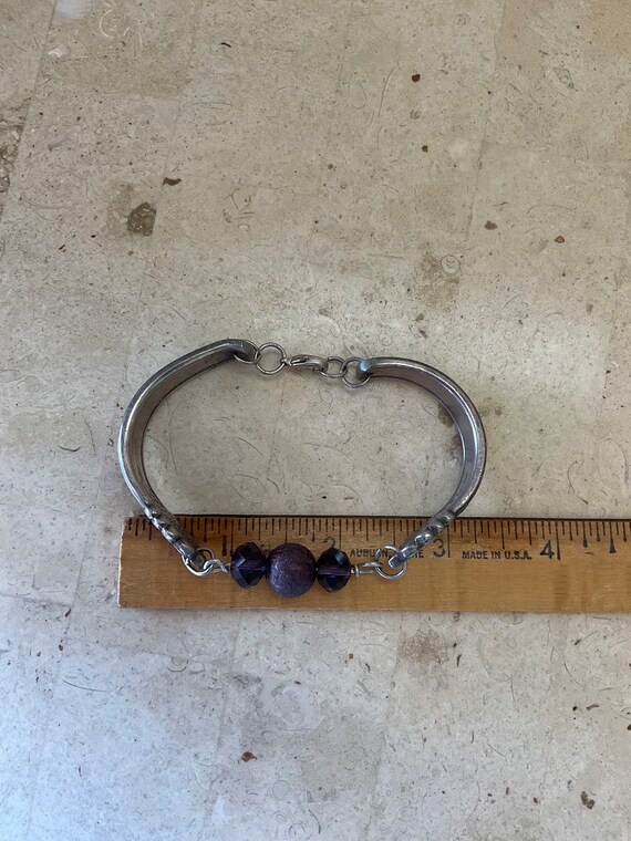 Repurposed Silverware bracelet - image 5