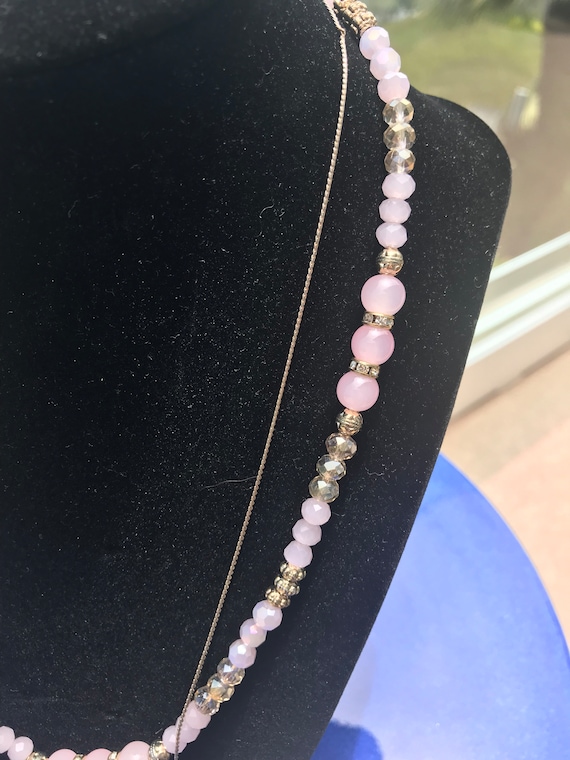 Adjustable Lariat Necklace Gem