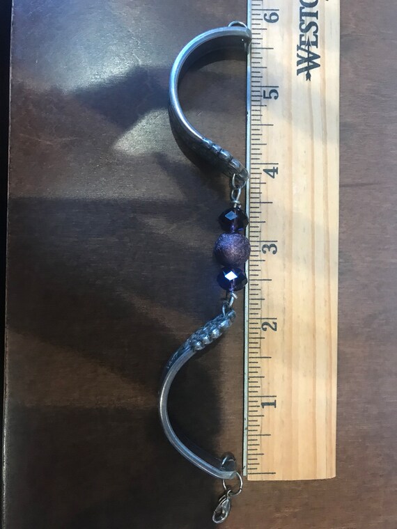 Repurposed Silverware bracelet - image 6