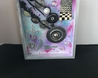 Mixed Media Shadow Box Collage