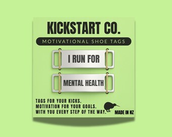 Personalized Shoelace Charm, Custom Shoe Tags for Runners, Marathon Gift for Her, Fitness Motivation, Gym Accessories, Running Gift