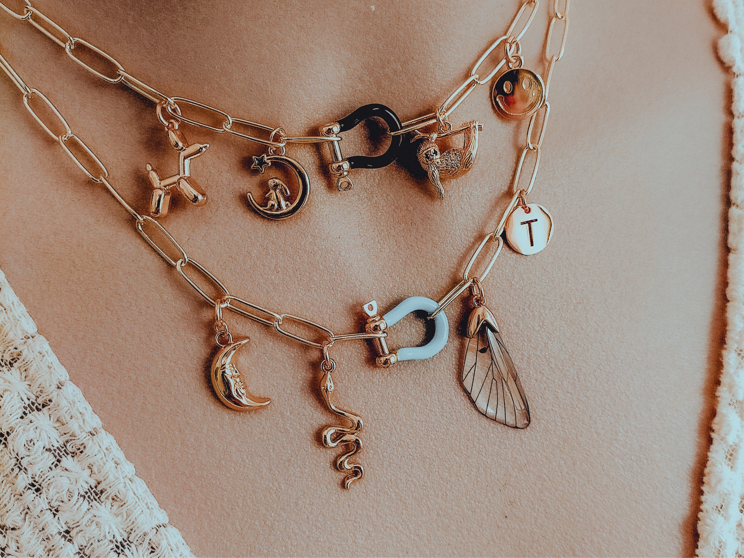 Custom Charm Necklace / Design Your Own/ Stocking Stuffer / Charm