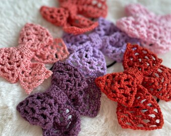 Hair Ties | Hair Elastics | Hand-Knitted Hair Ties | Soft and Cozy Hair Accessories