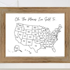 USA Umsatz-Tracker, kleine Unternehmen Verkäufe, Umsatz-Tracker, Etsy-Shop-Tracker, Verkäufer digitaler Produkte, druckbare Karte für Unternehmer