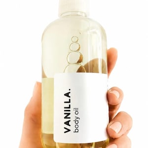 Vegan VANILLA BODY OIL