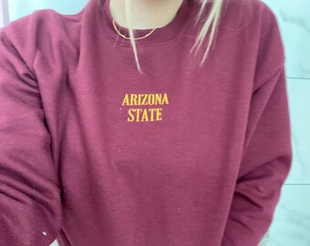 arizona state crewneck sweatshirt