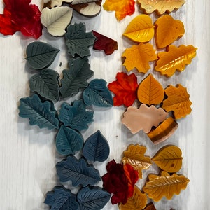Fall Scented Autumn Leaf Shaped Wax Melts | For gifting or home décor| Wax Tarts for warmer